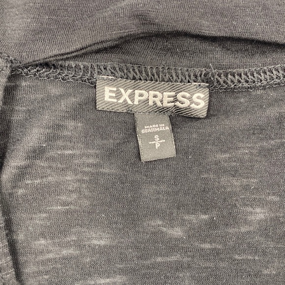 Express Black Choker Top - Picture 2 of 3